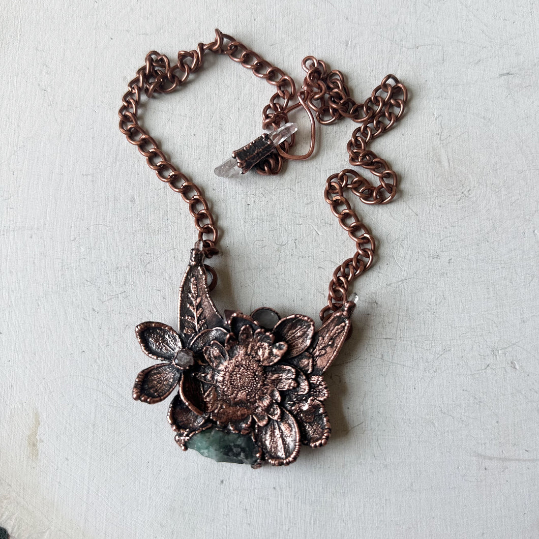 Flower Moon Necklace - Ready to Ship