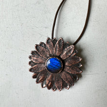 Load image into Gallery viewer, Labradorite Moonflower Necklace #1 - Ready to Ship