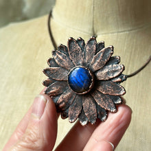 Load image into Gallery viewer, Labradorite Moonflower Necklace #1 - Ready to Ship
