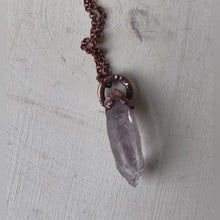 Load and play video in Gallery viewer, Vera Cruz Amethyst Point Necklace #1 - Ready to Ship
