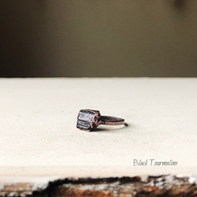 Load image into Gallery viewer, Raw Mineral Chakra Rings - Made to Order