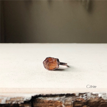 Load image into Gallery viewer, Raw Mineral Chakra Rings - Made to Order