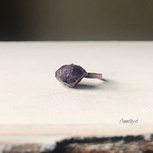 Load image into Gallery viewer, Raw Mineral Chakra Rings - Made to Order