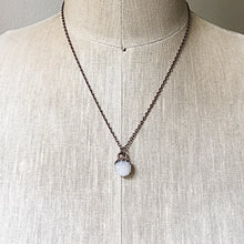 Load image into Gallery viewer, Clear Quartz Druzy Necklace - Made to Order
