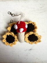 Load image into Gallery viewer, Crochet Mushroom Lighter/Chapstick Holder - Made to Order by Chez Crochet