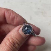 Load and play video in Gallery viewer, Blue Kyanite Ring (Size 6.25) - Ready to Ship
