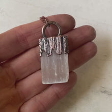 Load and play video in Gallery viewer, Selenite Necklace #3 - Ready to Ship
