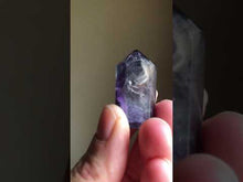 Load and play video in Gallery viewer, Fluorite Polished Point Necklace #2 - Equinox 2020

