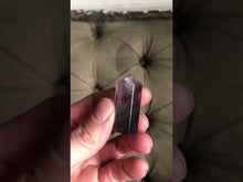 Load and play video in Gallery viewer, Fluorite Polished Point Necklace #3 - Equinox 2020
