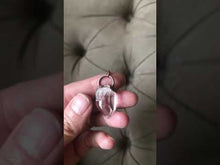 Load and play video in Gallery viewer, Clear Quartz Point Necklace #1 - Ready to Ship
