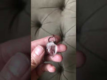 Load and play video in Gallery viewer, Clear Quartz Point Necklace #1 - Ready to Ship