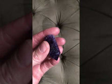 Load and play video in Gallery viewer, Fluorite Polished Point Necklace #12 - Equinox 2020