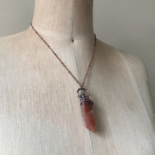 Load image into Gallery viewer, Raw Sunstone Necklace #1 - Ready to Ship