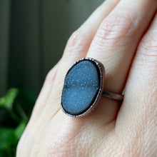 Load image into Gallery viewer, Druzy Portal of the Heart Ring #6 (Size 7.25-7.5) - Ready to Ship
