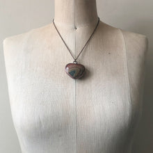 Load image into Gallery viewer, Polychrome Jasper Heart Necklace #15