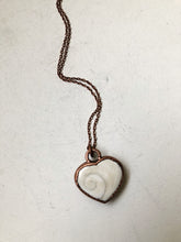 Load image into Gallery viewer, Eye of Shiva Heart Necklace - Made to Order
