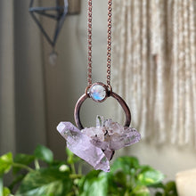 Load image into Gallery viewer, Vera Cruz Amethyst Cluster Necklace #4 - Ready to Ship