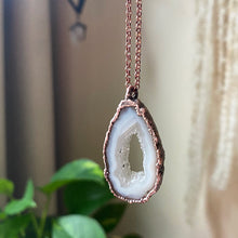 Load image into Gallery viewer, Geode Slice Portal Necklace #1
