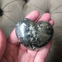 Load image into Gallery viewer, Pyrite Heart #1