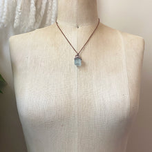 Load image into Gallery viewer, Raw Aquamarine Necklace #1 - Ready to Ship
