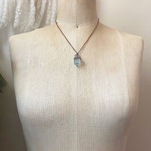 Load image into Gallery viewer, Raw Aquamarine Necklace #1 - Ready to Ship
