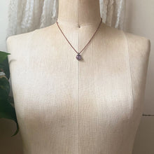 Load image into Gallery viewer, Amethyst Mini Moon Necklace #1 - Ready to Ship