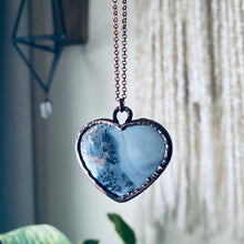 Load image into Gallery viewer, Maligano Jasper Heart Necklace #9