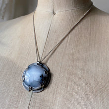 Load image into Gallery viewer, Dendritic Opal Necklace #1 - Sterling Silver