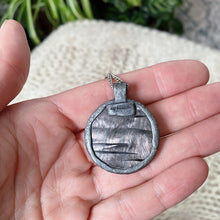Load image into Gallery viewer, Hypersthene Black Moon Lilith Necklace - Ready to Ship