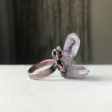 Load image into Gallery viewer, Vera Cruz Amethyst Cluster Ring #3 - Ready to Ship