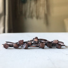 Load image into Gallery viewer, Raw Sunstone Stacking Ring - Ready to Ship