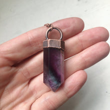 Load image into Gallery viewer, Fluorite Polished Point Necklace #5 - Ready to Ship