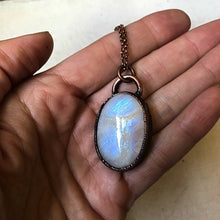 Load image into Gallery viewer, Rainbow Moonstone Necklace #3 - Ready to Ship