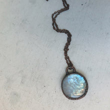 Load image into Gallery viewer, Rainbow Moonstone Round Necklace #2 - Ready to Ship
