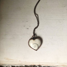 Load image into Gallery viewer, Eye of Shiva Heart Necklace #4