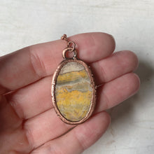 Load image into Gallery viewer, Bumblebee Jasper Oval Necklace #2