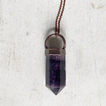 Load image into Gallery viewer, Fluorite Polished Point Necklace #4 - Ready to Ship