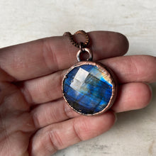 Load image into Gallery viewer, Labradorite Blue Moon Necklace #1