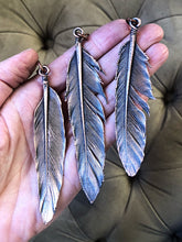 Load image into Gallery viewer, Electroformed Feather Necklace