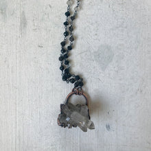 Load image into Gallery viewer, Smoky Quartz Cluster Necklace #1 - Ready to Ship