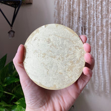 Load image into Gallery viewer, Crescent Moon and Pyrite Scrying Mirror - Ready to Ship