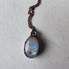 Load image into Gallery viewer, Rainbow Moonstone Necklace #3 - Ready to Ship