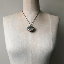 Load image into Gallery viewer, Polychrome Jasper Heart Necklace #2