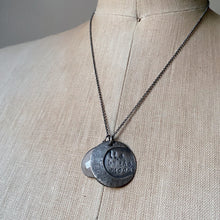 Load image into Gallery viewer, Live By the Moon Necklace with Rainbow Moonstone (Large)- Ready to Ship
