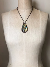 Load image into Gallery viewer, Labradorite Teardrop Necklace #1 - Ready to Ship