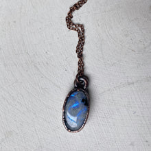 Load image into Gallery viewer, Rainbow Moonstone Necklace #2 - Ready to Ship
