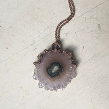 Load image into Gallery viewer, Amethyst Stalactite Slice Necklace #1 - Ready to Ship
