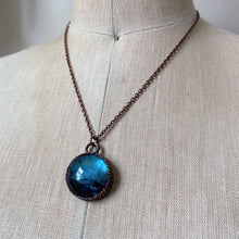 Load image into Gallery viewer, Labradorite Full Moon in Leo Necklace #1 - Ready to Ship