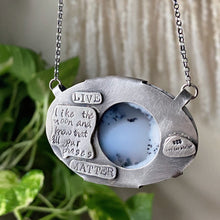 Load image into Gallery viewer, Dendritic Opal Necklace #4 - Sterling Silver