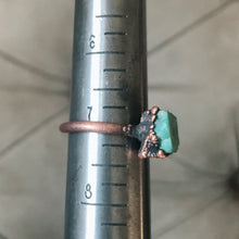 Load image into Gallery viewer, Raw Amazonite Ring - #2 (Size 7.5) - Ready to Ship